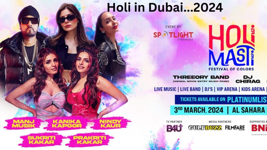 Holi in Dubai